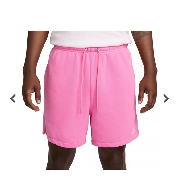 NIKE CLUB MEN'S FRENCH TERRY FLOW PLAYFUL PINK large - Picture 1 of 8